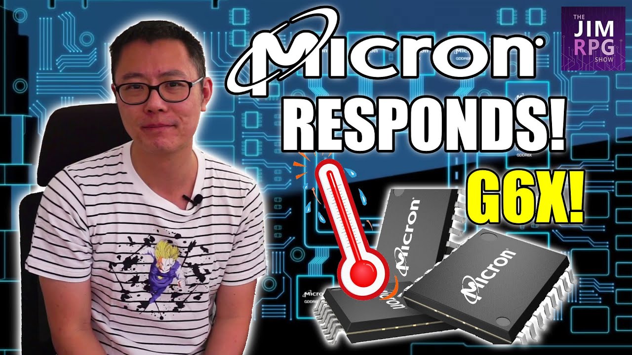 MICRON RESPONDS! What max temps should you run your G6X GPU at? RTX 3090 / 3080 Ti / 3080 / 3070 Ti