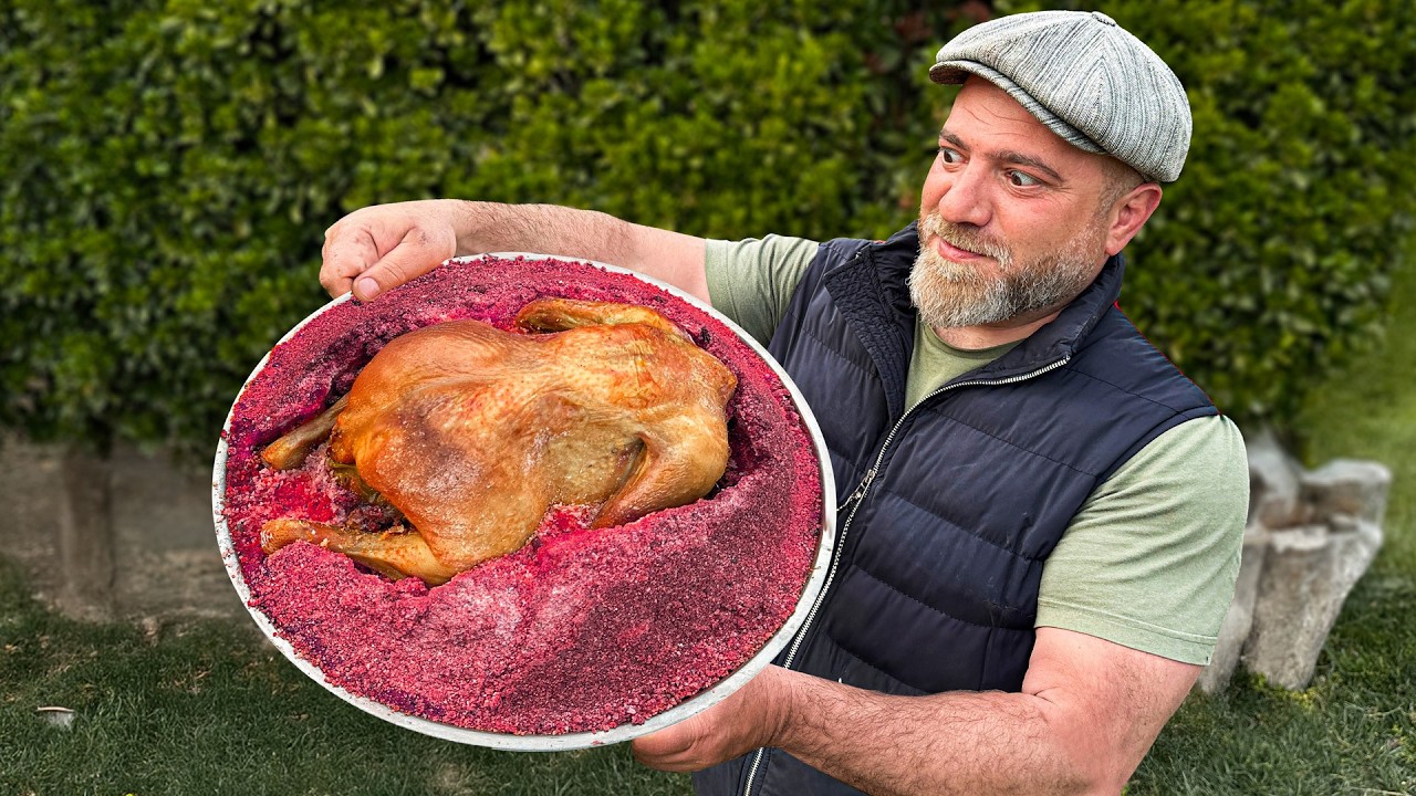 Making the Ultimate Double Chicken CRUST in a Tandoori!