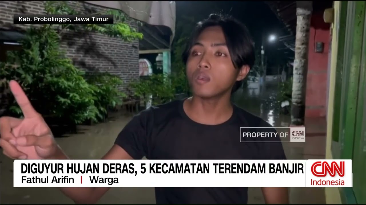 Diguyur Hujan Deras, 5 Kecamatan Terendam Banjir