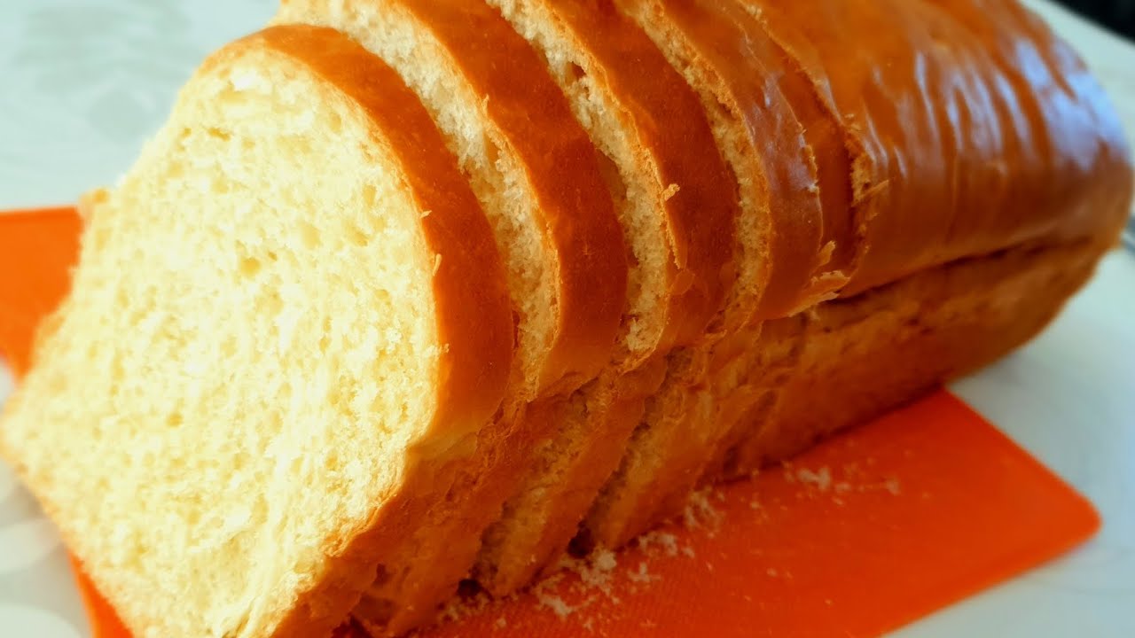 Pain brioché avec très peu de sucre #brioche #pain_de_mie
