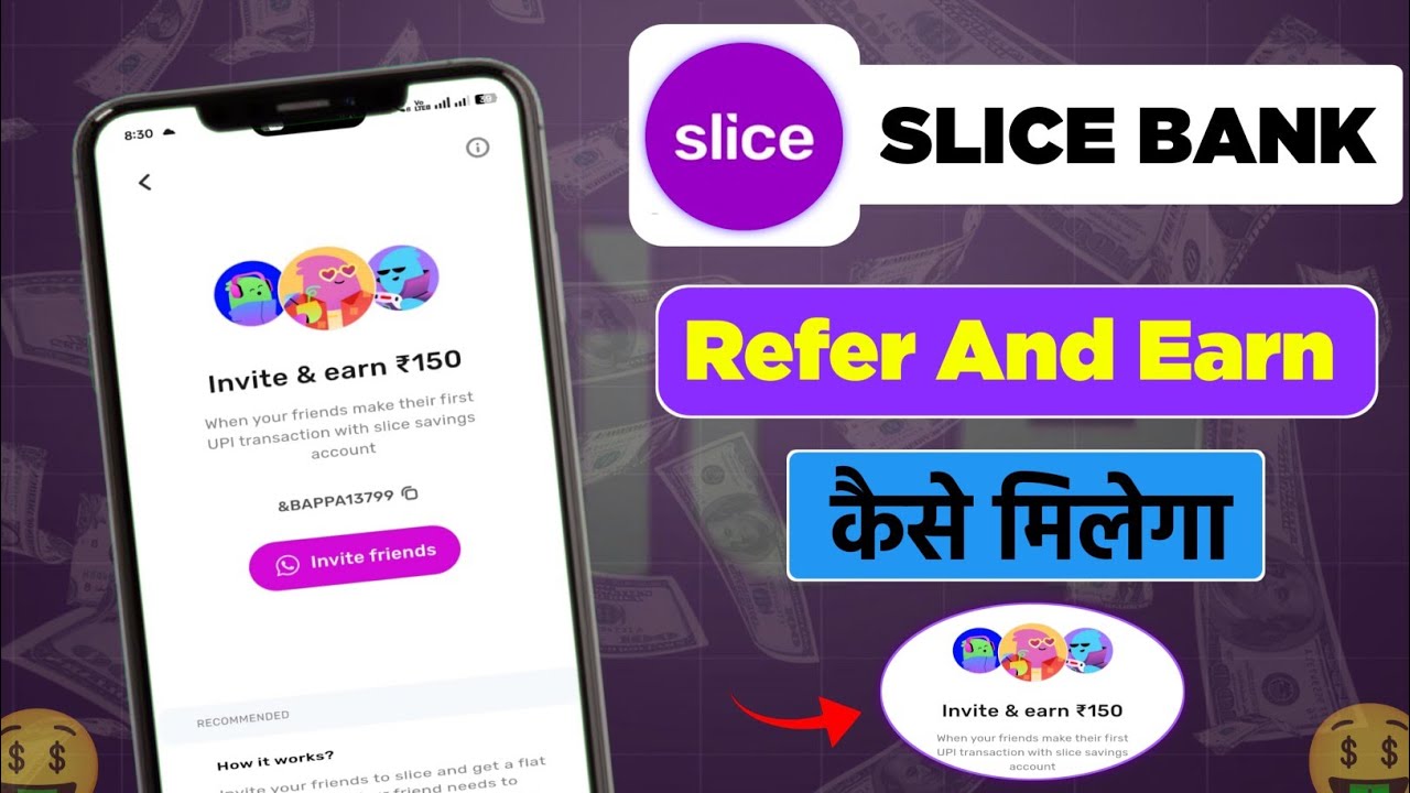 Slice Bank Refer & Earn ₹150 | Slice Savings Account Invite Offer 2026 | Step By Step Guide 