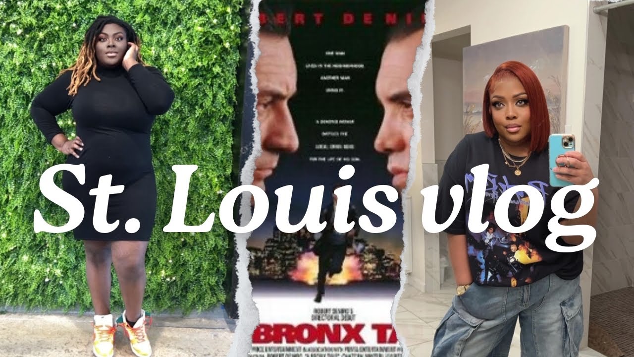 Exploring St Louis Eats & A Bronx Tale With @ColorMePynk  #travelvlog