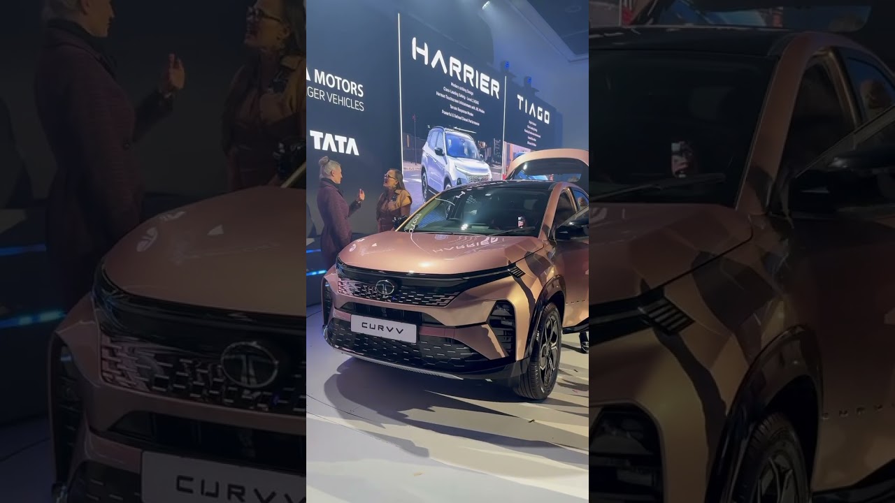 South Africa just got FOUR new cars I was at TATA launch of the Tiago, Punch, Harrier & Curvv #short