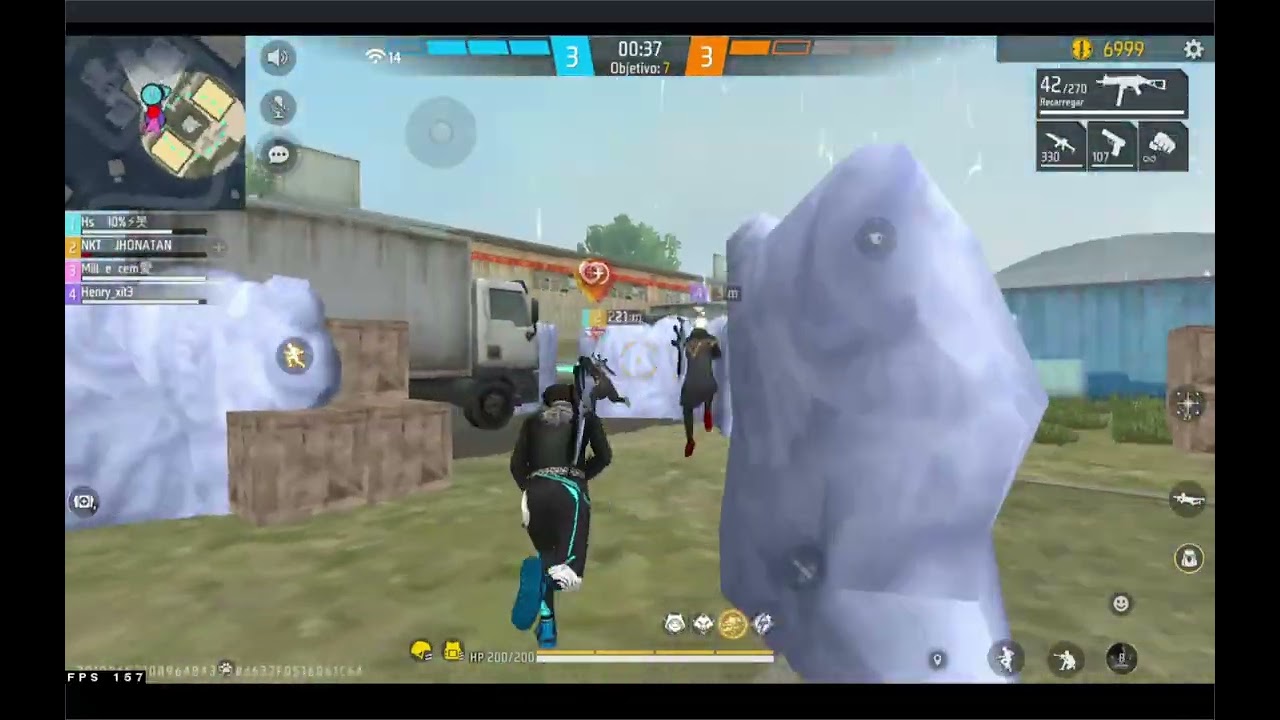 highligths de 4x4 em live de streamers 