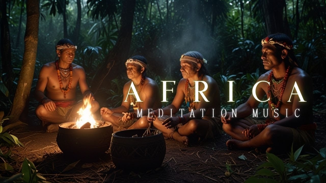 Ancient African Tribal Meditation Music | Healing Rhythms for Spiritual Awakening & Relaxation