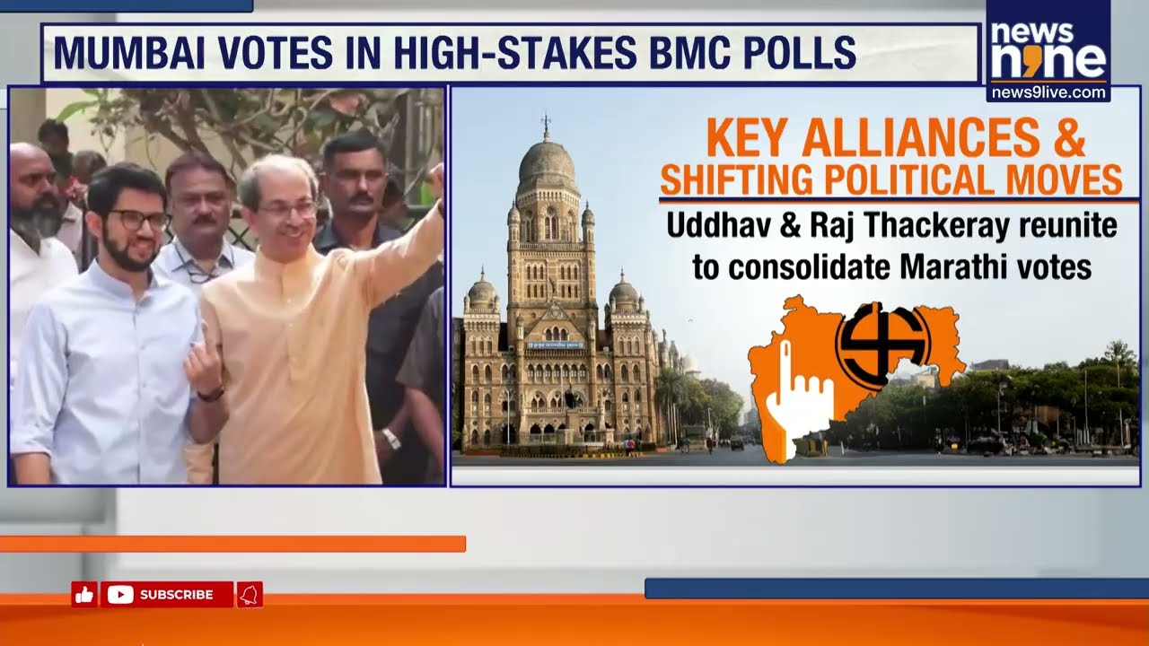 BMC Elections 2026: Mumbai Witnesses Historic Political Faceoff | Mahayuti vs Thackeray Cousins