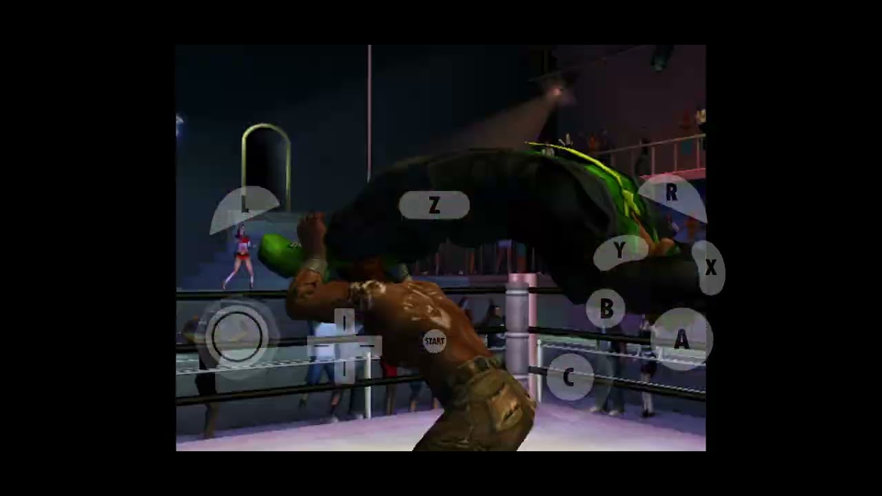 Def Jam Vendetta One On One Match #5 (Hard) Dolphin Emulator 