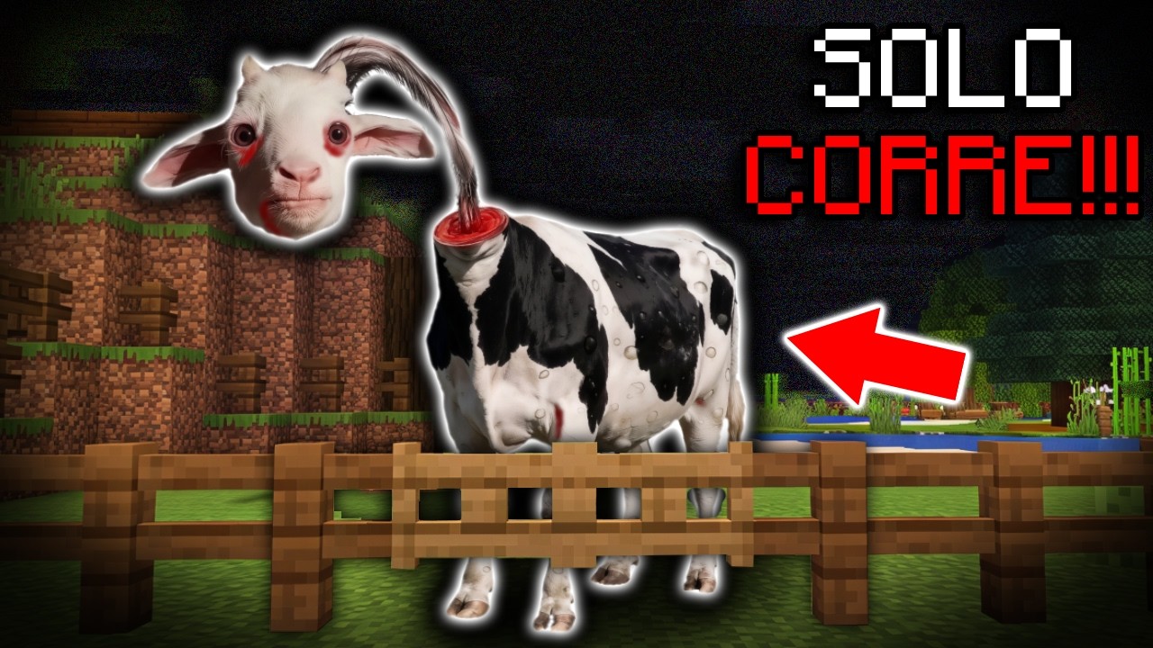 Si ves esta VACA con cabeza de CABRA... &iexcl;SOLO CORRE!