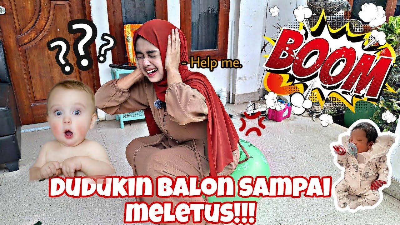 DRAMA IBU HAMIL PECAHIN BALON SAMPAI PINGSAN