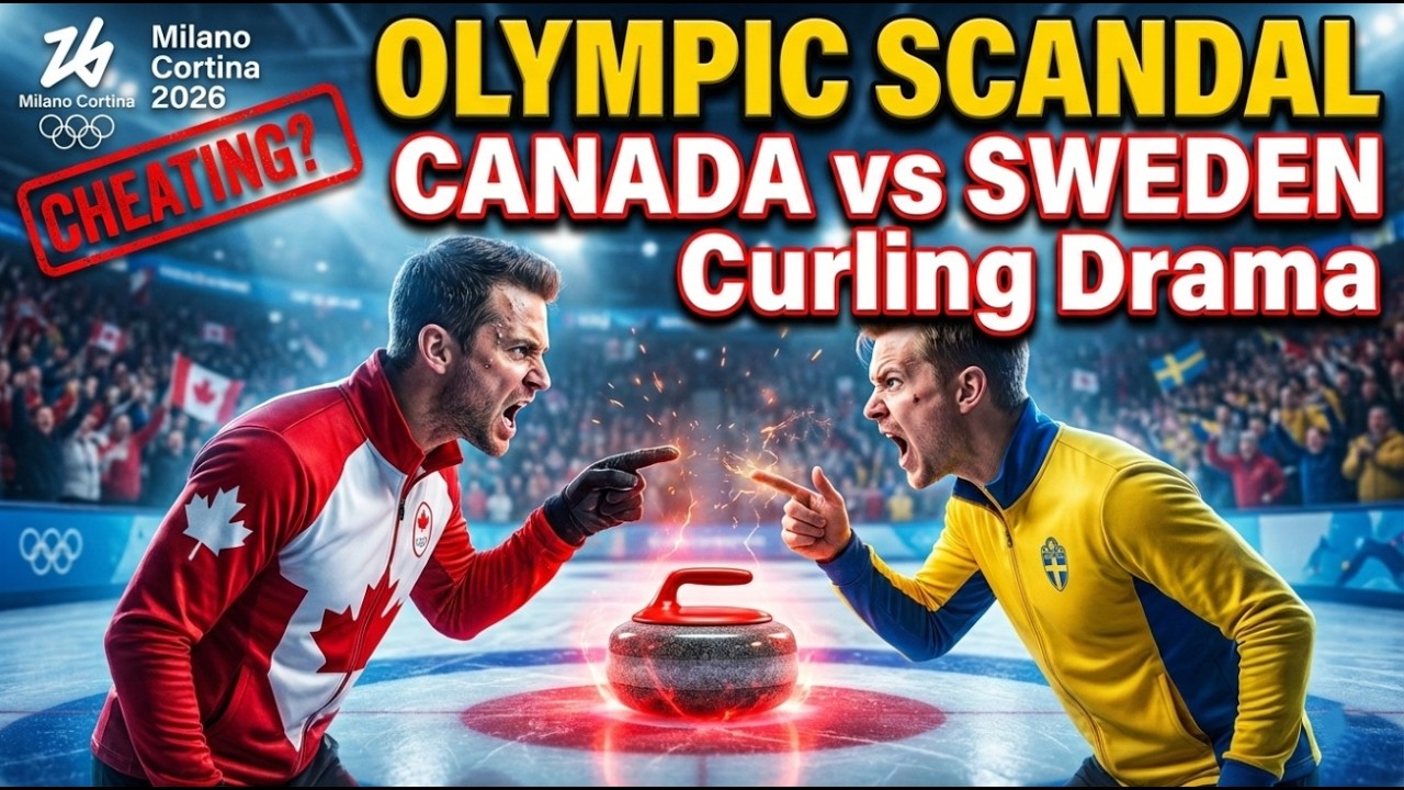 Olympic Curling EXPLODES! 😱 Canada vs Sweden Cheating Accusation Scandal at Milano Cortina 2026