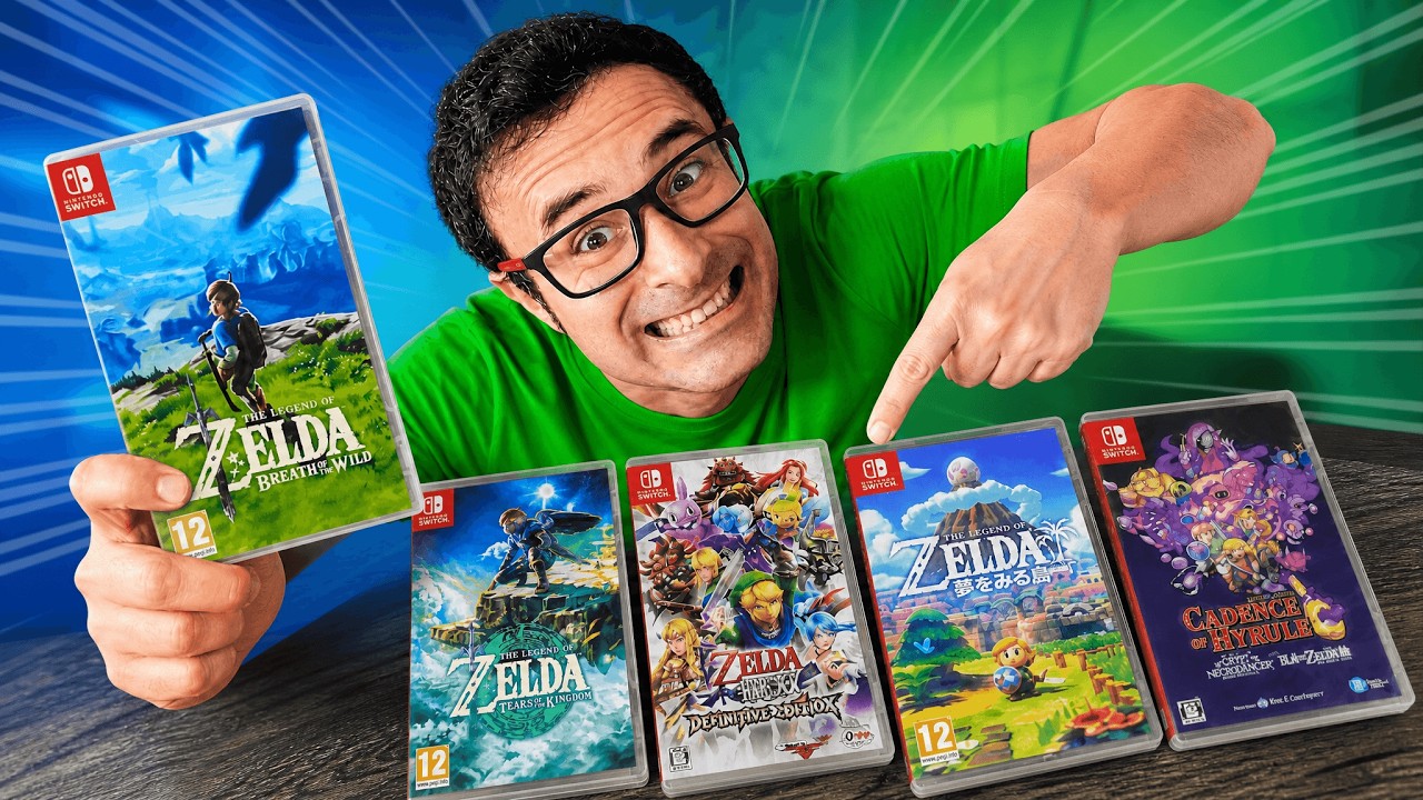 Tengo 24 horas para conseguir TODOS los juegos de ZELDA en Nintendo Switch o lo pierdo todo…