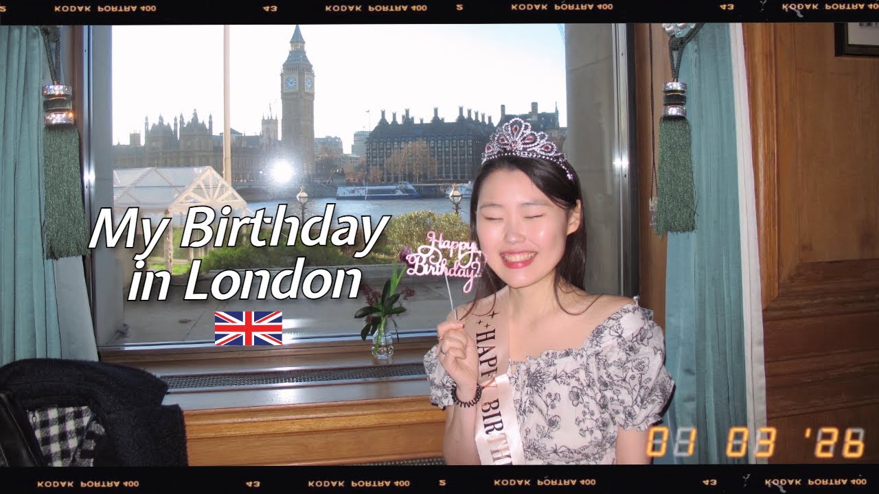 🇬🇧다시 한 번, 런던에서의 생일🎂 나의 겨울 조각 모음집 ☃️화려한 런던 크리스마스 연말 분위기 🌲사랑하는 친구들과의 행복한 생일 파티 ✨