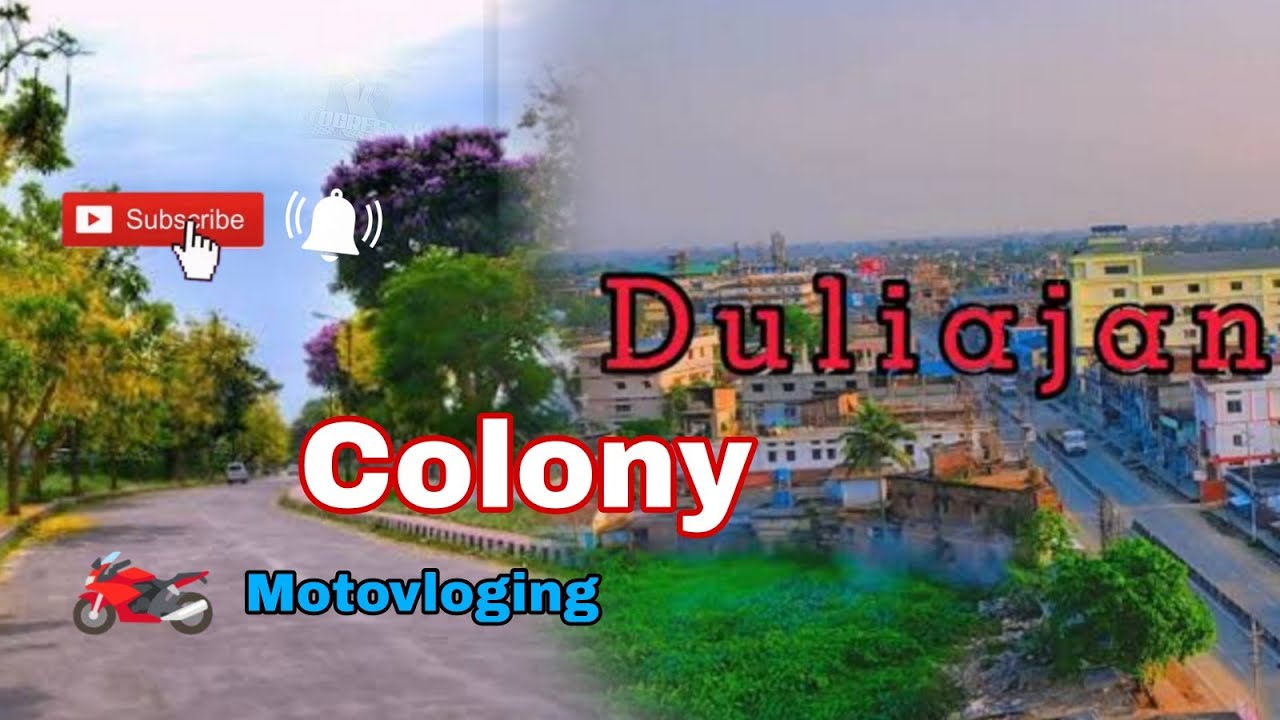 DULIAJAN, Assam,🌼 OIL INDIA LIMITED colony.......... 🏍 Moto vlogs