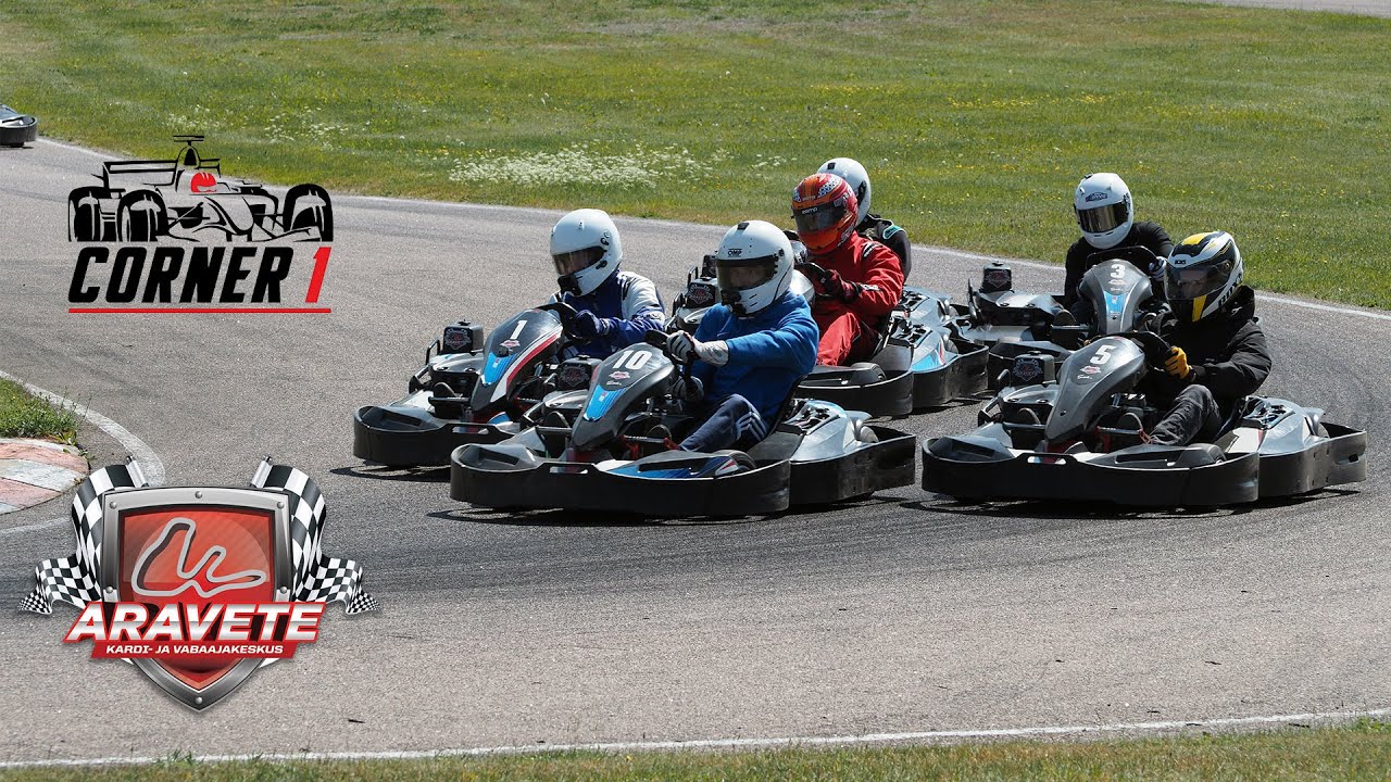 Corner 1 hobikardisari '23: Aravete Grand Prix: defending with a slower kart