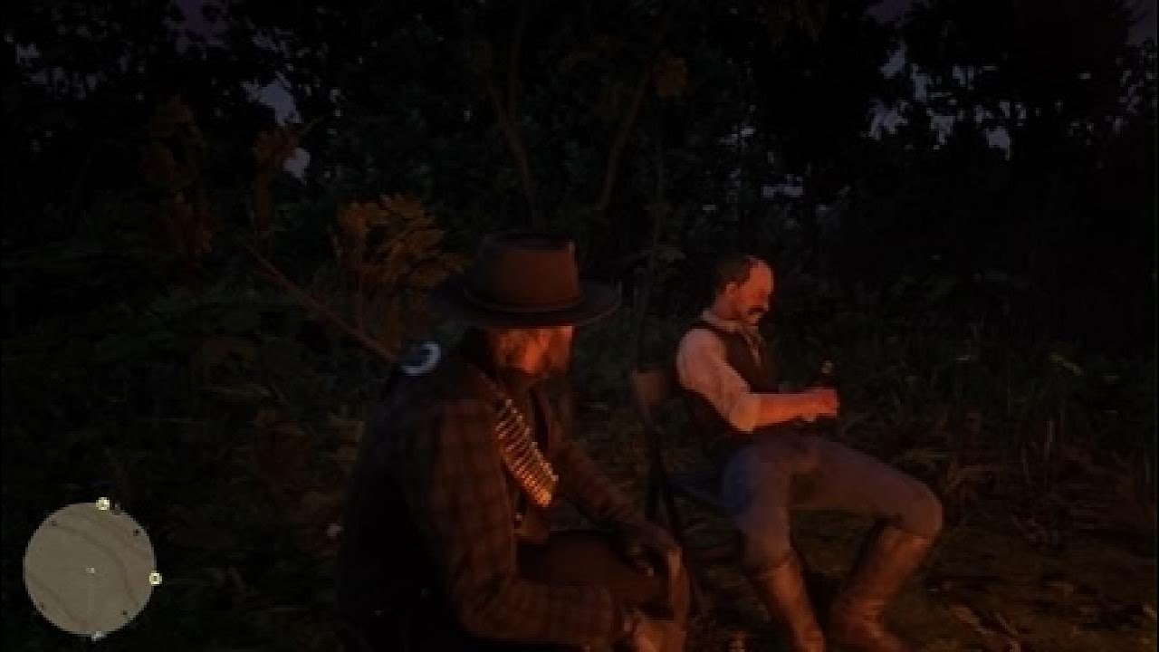 RDR2 Talking With a Very Nice Drunk