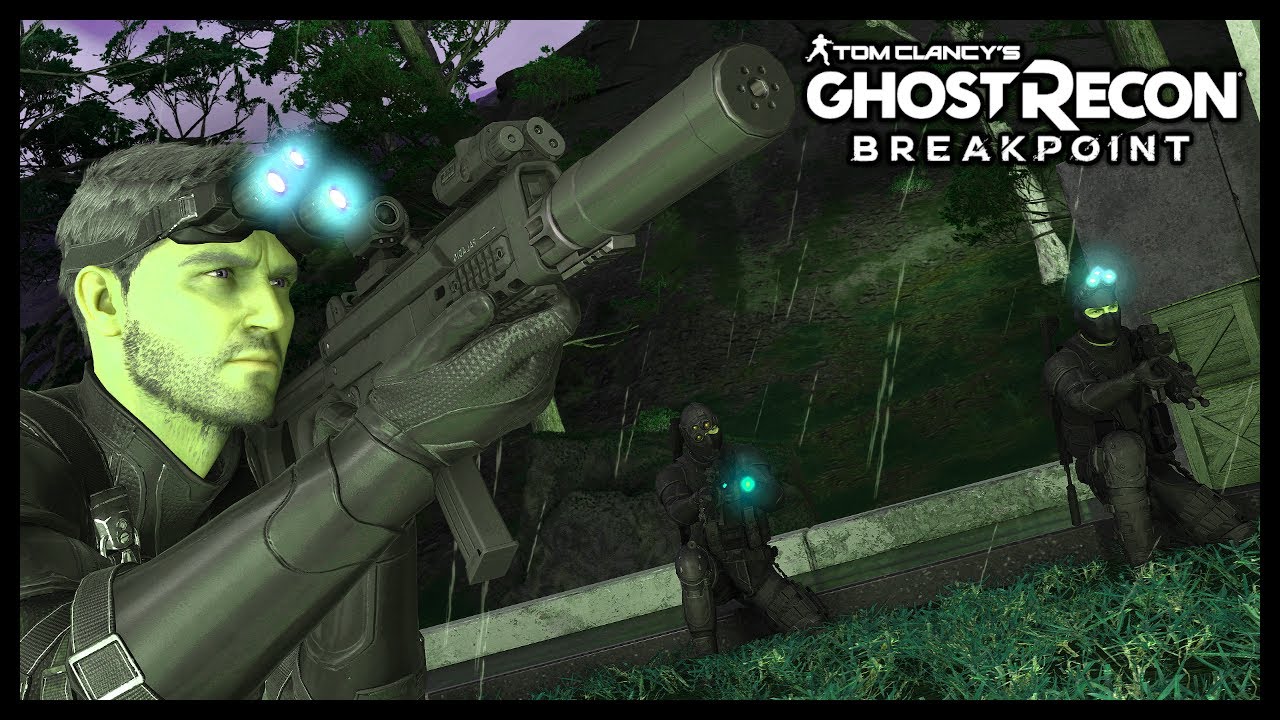 Ghost Recon Breakpoint - INTENSE Firefight! Sam  Fisher Roleplay | Stealth & Tactical Gameplay 2020