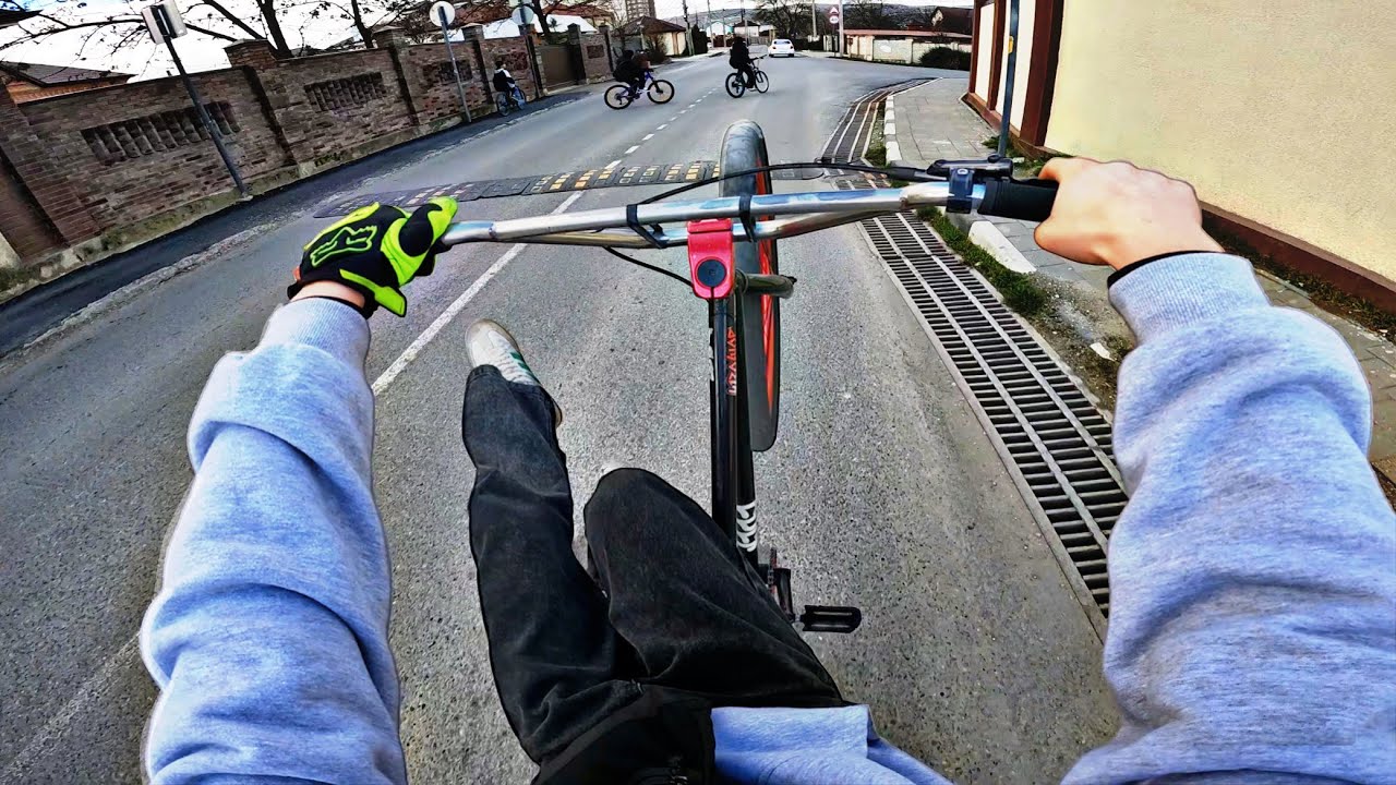 СТАНТ ОТ 1-ГО ЛИЦА / ПОКАТУШКА ОТ ПЕРВОГО ЛИЦА / СТАНТ НА ВЕЛОСИПЕДЕ