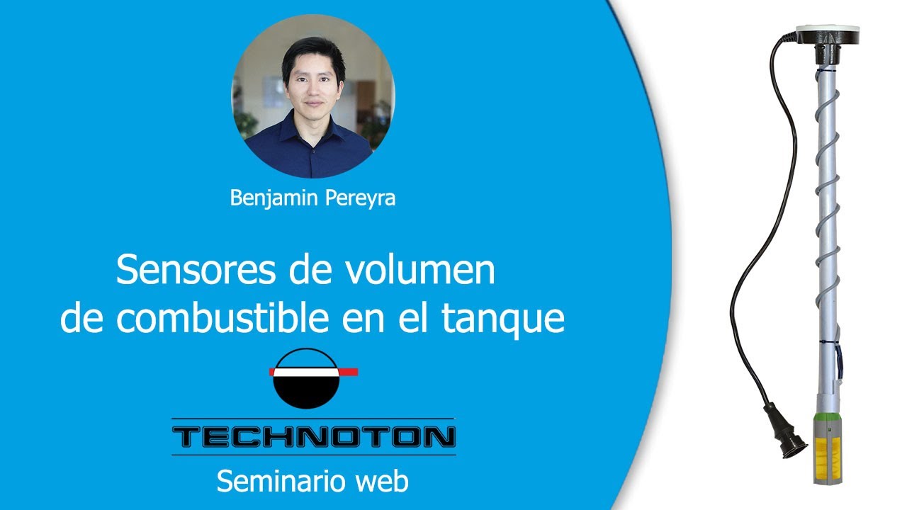 Sensores de volumen de combustible en el tanque. Seminario web Technoton 03.04.2020