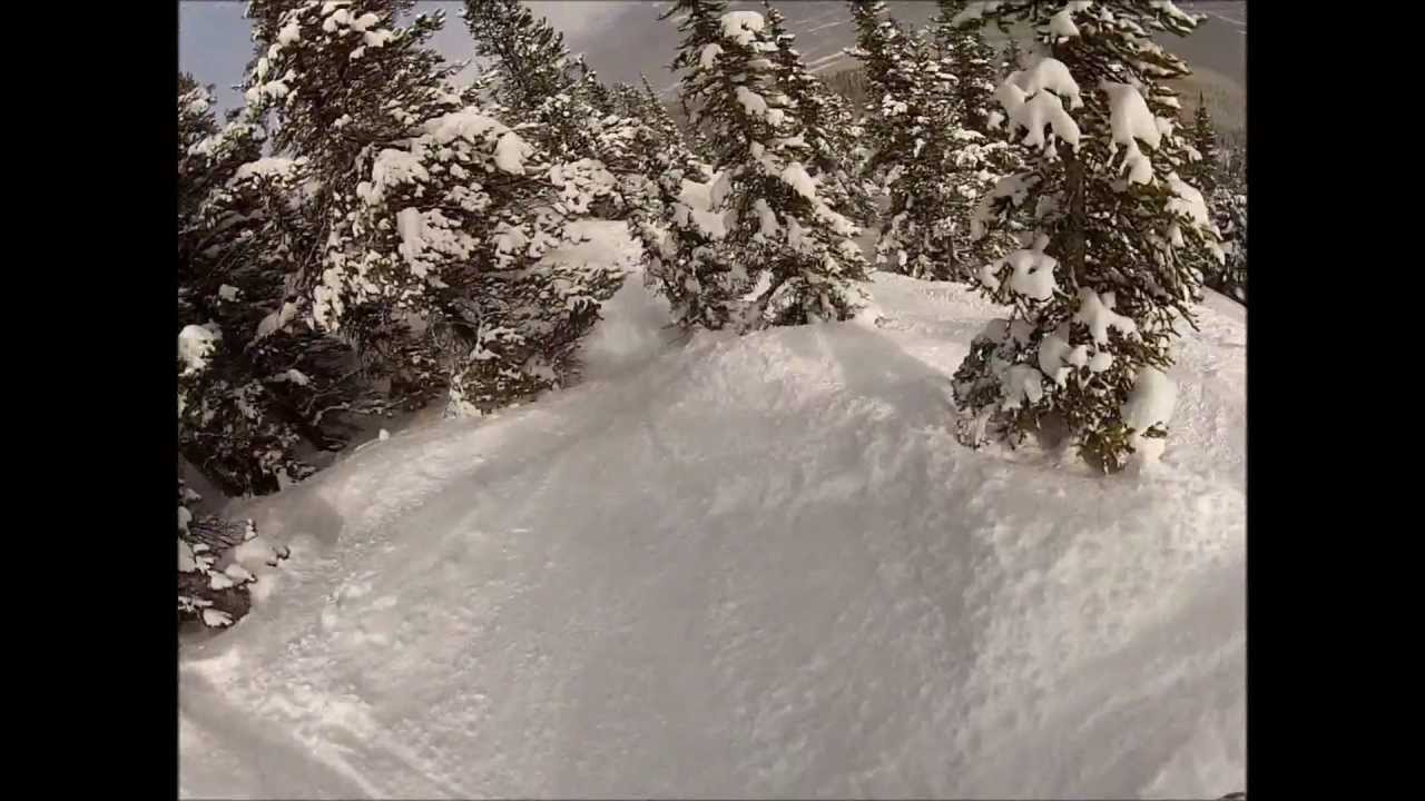 Marmot Basin Skiing the Rock Garden
