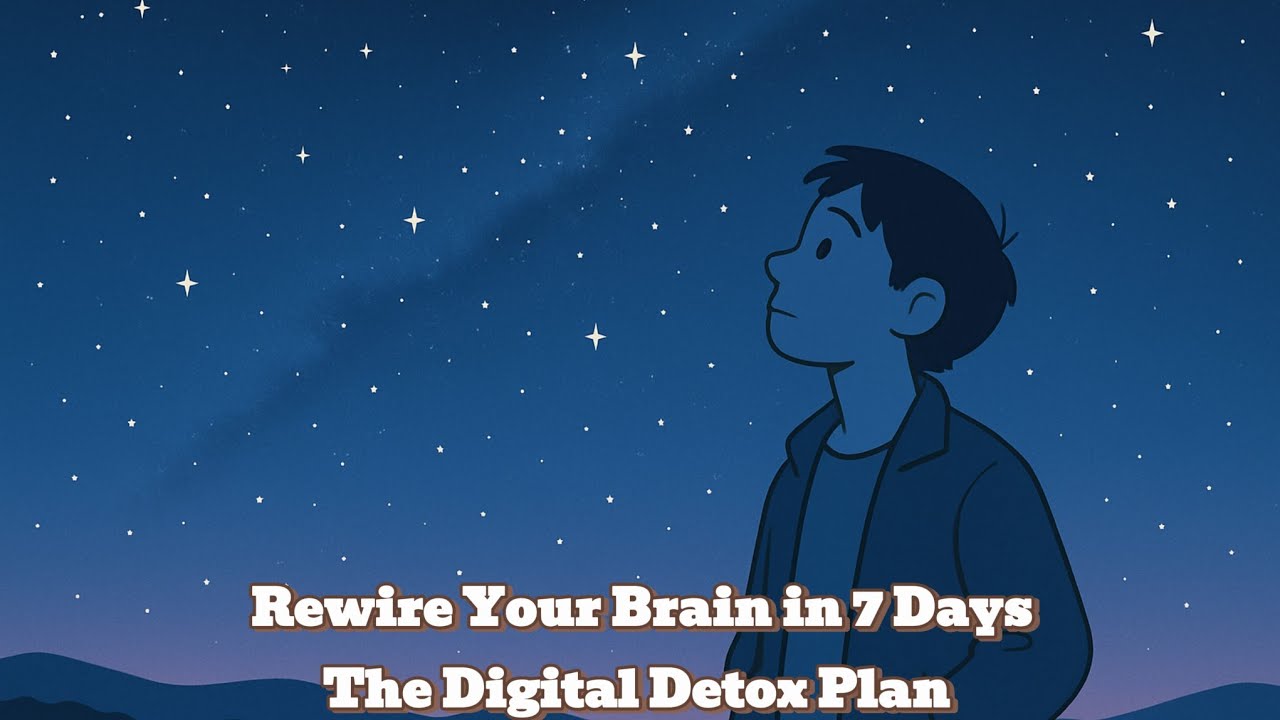 7 Days to Rewire Your Brain: The Ultimate Digital Detox to Regain Focus & Clarity