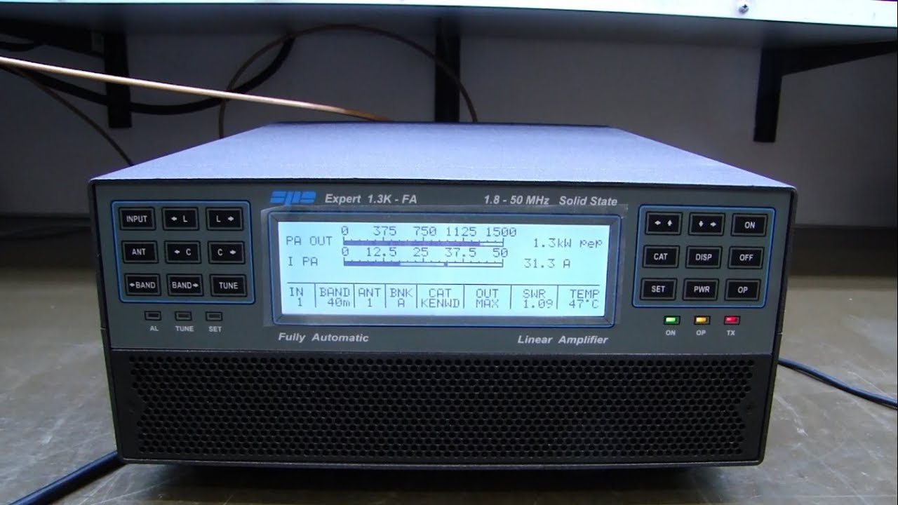 ALPHA TELECOM: REVISÃO AMPLIFICADOR LINEAR SPE EXPERT 1.3K-FA