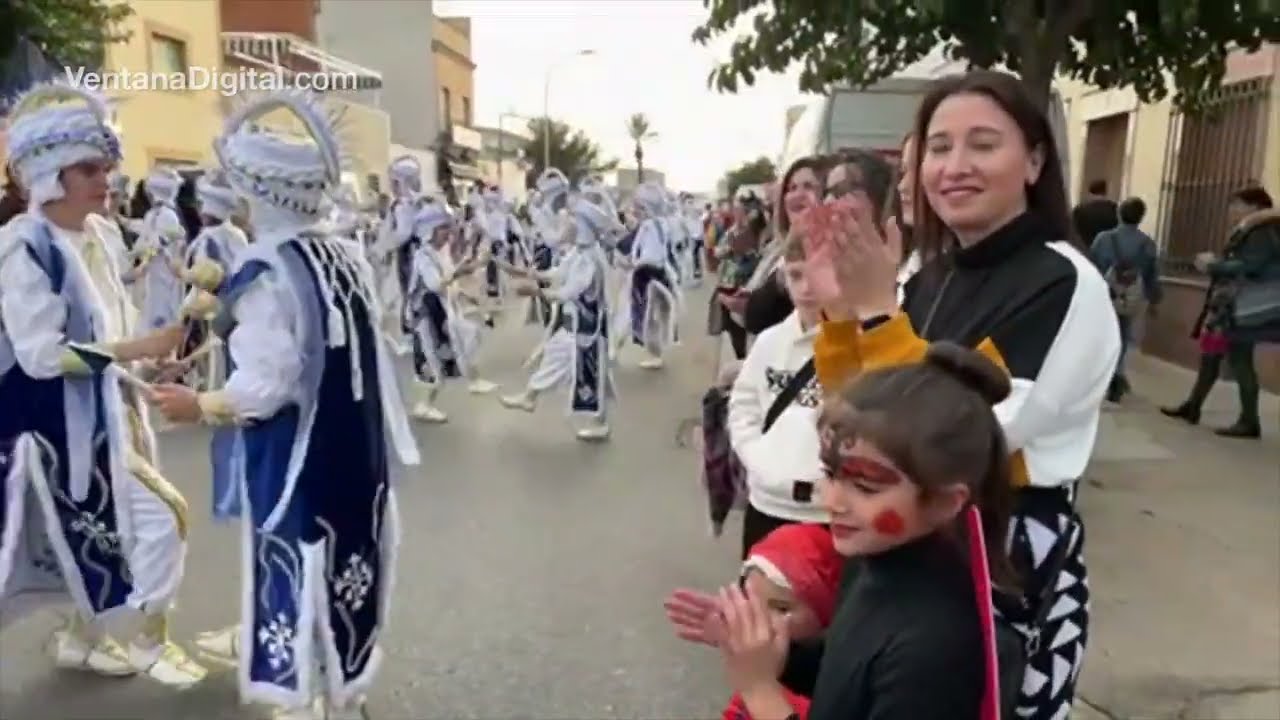 Comparsa Montihuakán en el Carnaval de Montijo 2023