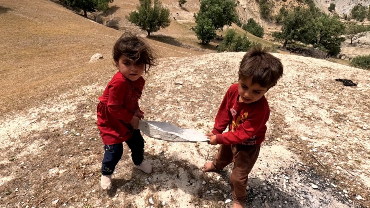 Making a place for nomads.#nomadic #دورا# روستا #margh #vesht #nature.