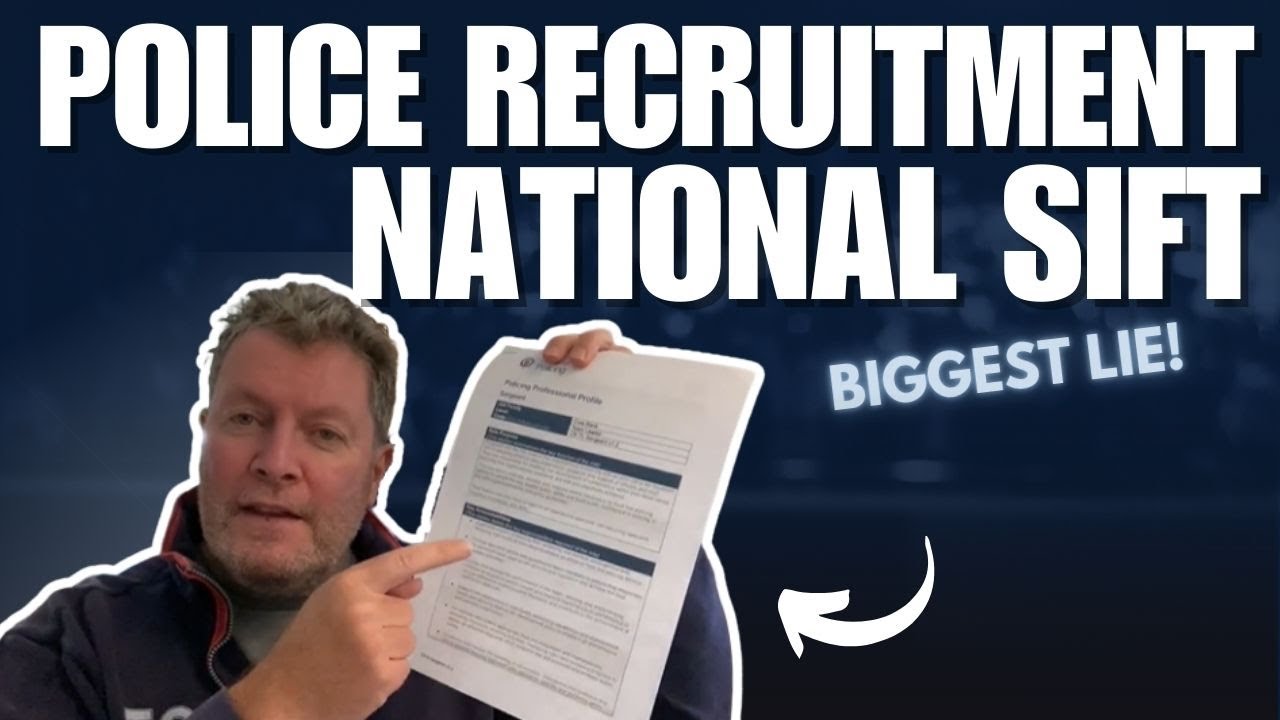 The Biggest LIE in the Police Recruitment National Sift! #policerecruitment  #ukpolice