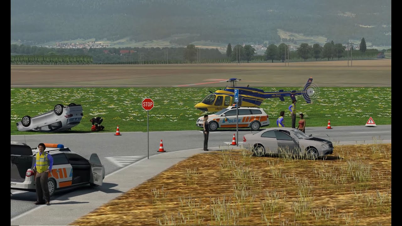 X Plane 11 - What to see in Geneva - LSGG_ville 1.0.0