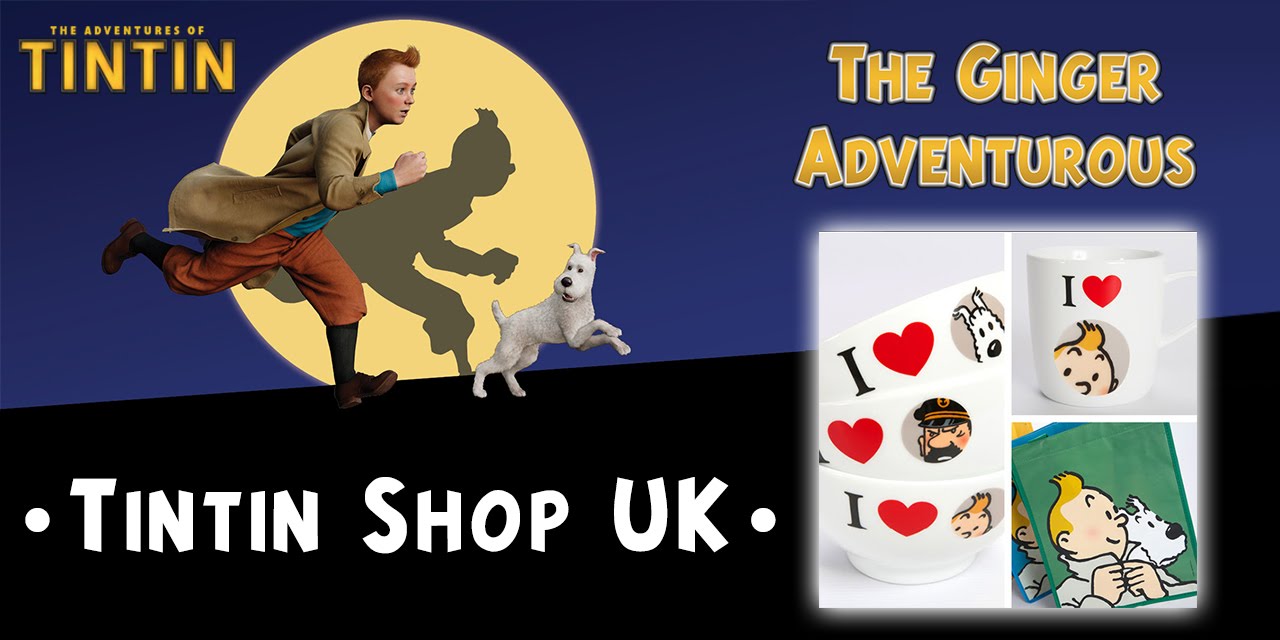 • Merchandise from Tintin Shop UK •