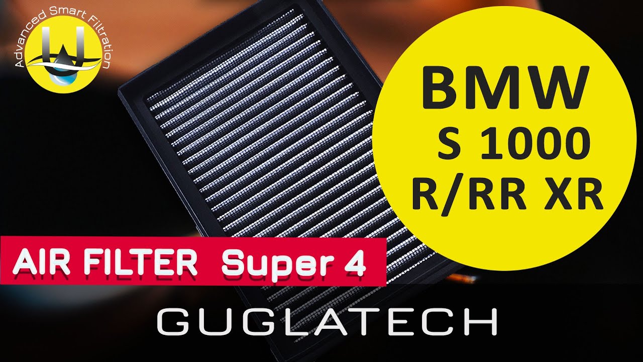 BMW S 1000 XR S1000 RR HP4 Guglatech Air Filter.