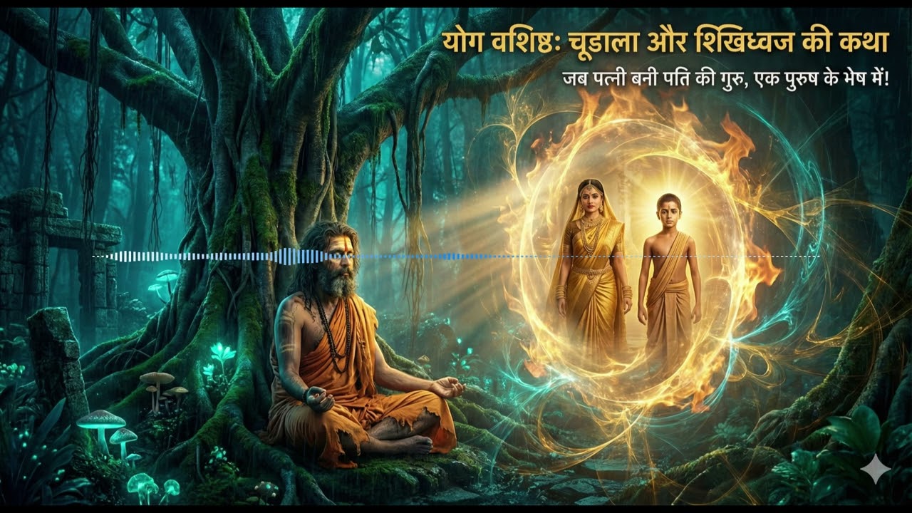 क्या घर छोड़ने से ही मोक्ष मिलता है? | Chudala & Sikherdhwaj Yoga Vasistha