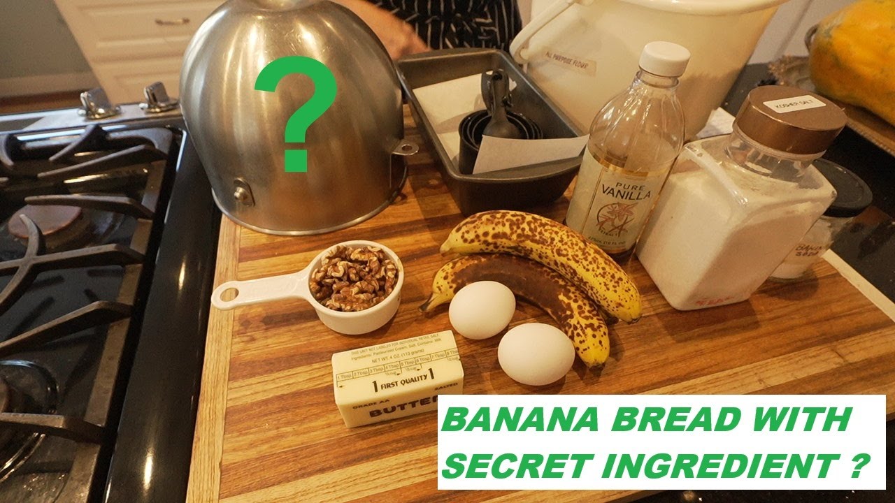 Banana Bread with Secret Ingredient