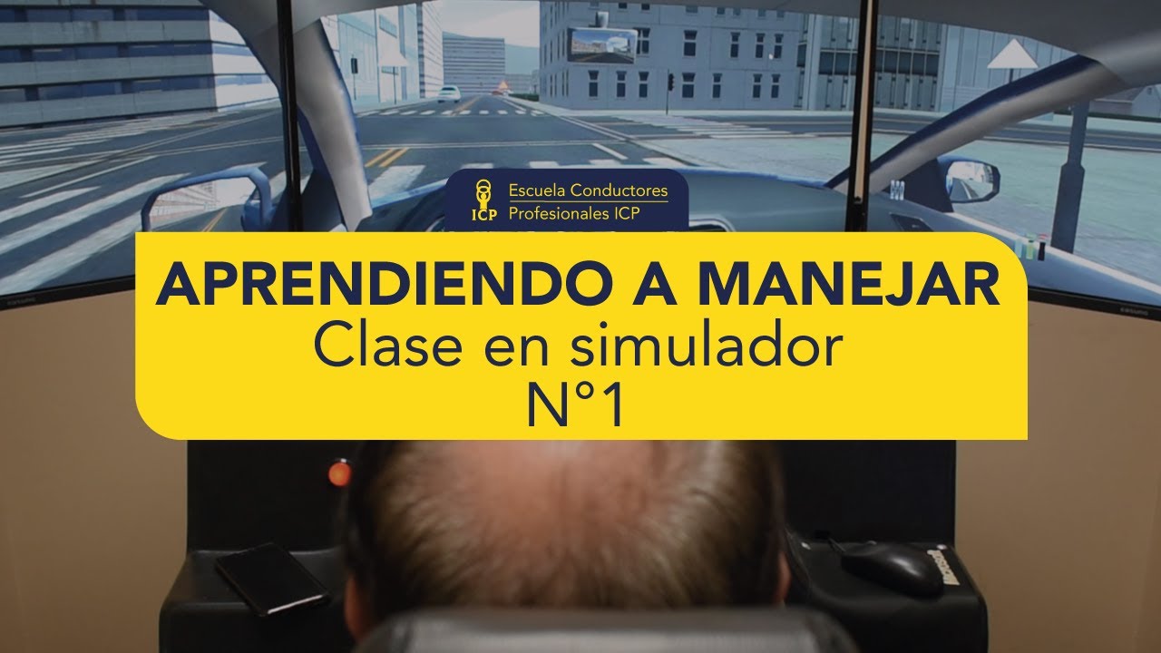 APRENDIENDO A CONDUCIR - CLASE N°1 EN SIMULADOR DE INMERSIÓN TOTAL - LICENCIA CONDUCIR EN CHILE 🚗✅