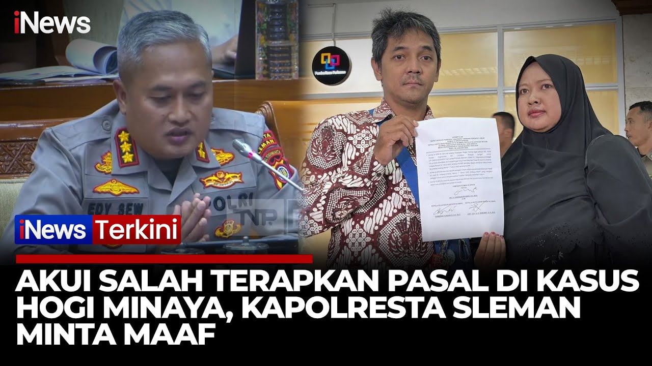 Di Hadapan DPR, Kapolresta Sleman Akui Salah Tersangkakan Suami yang Bela Istri dari Penjambret
