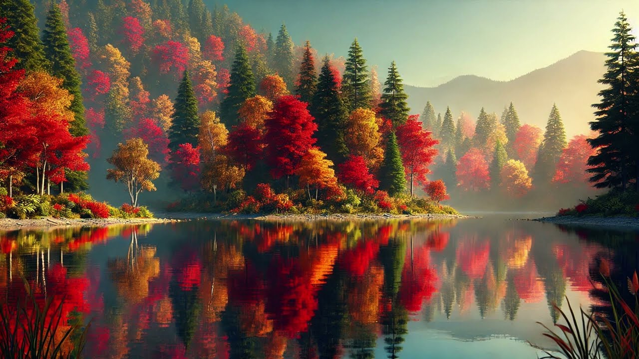 Experience the Magic of Fall 🍁 | 4K Art Frame Screensaver of Autumn Landscapes for Your TV