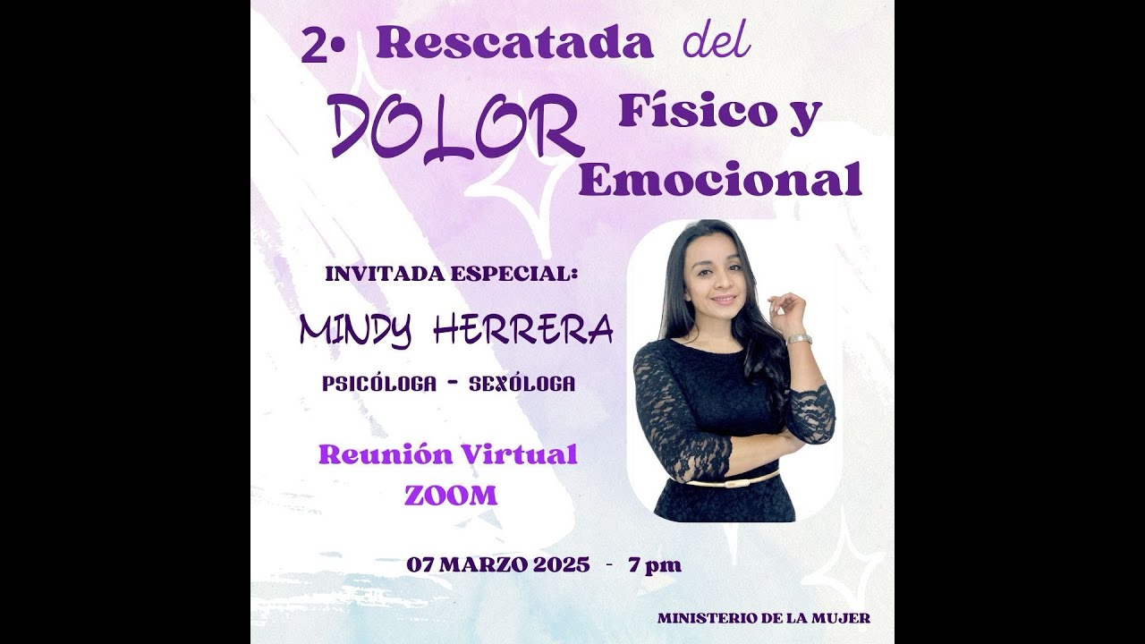 Certificación Ministerio de la Mujer |  Rescatada del Dolor Físico y Emocional