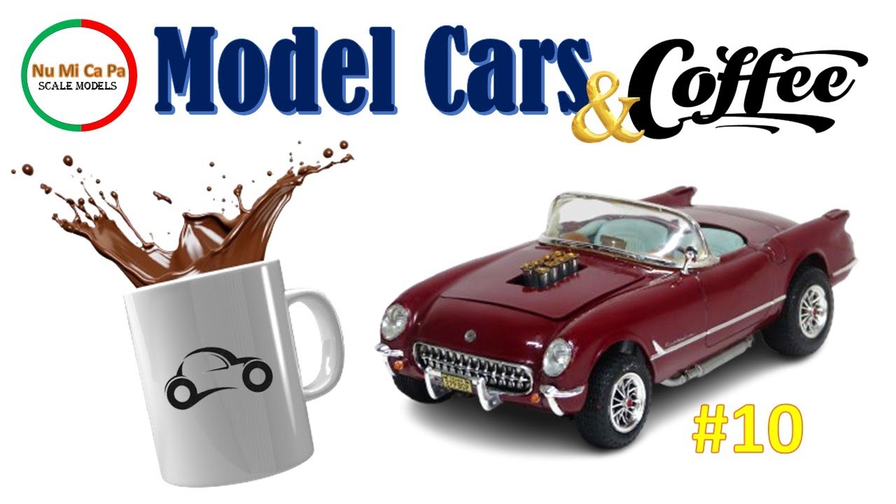 Model Cars & Coffee #10: 1953 Chevrolet Corvette Custom, by AMT-ERTL in 1/25 scale