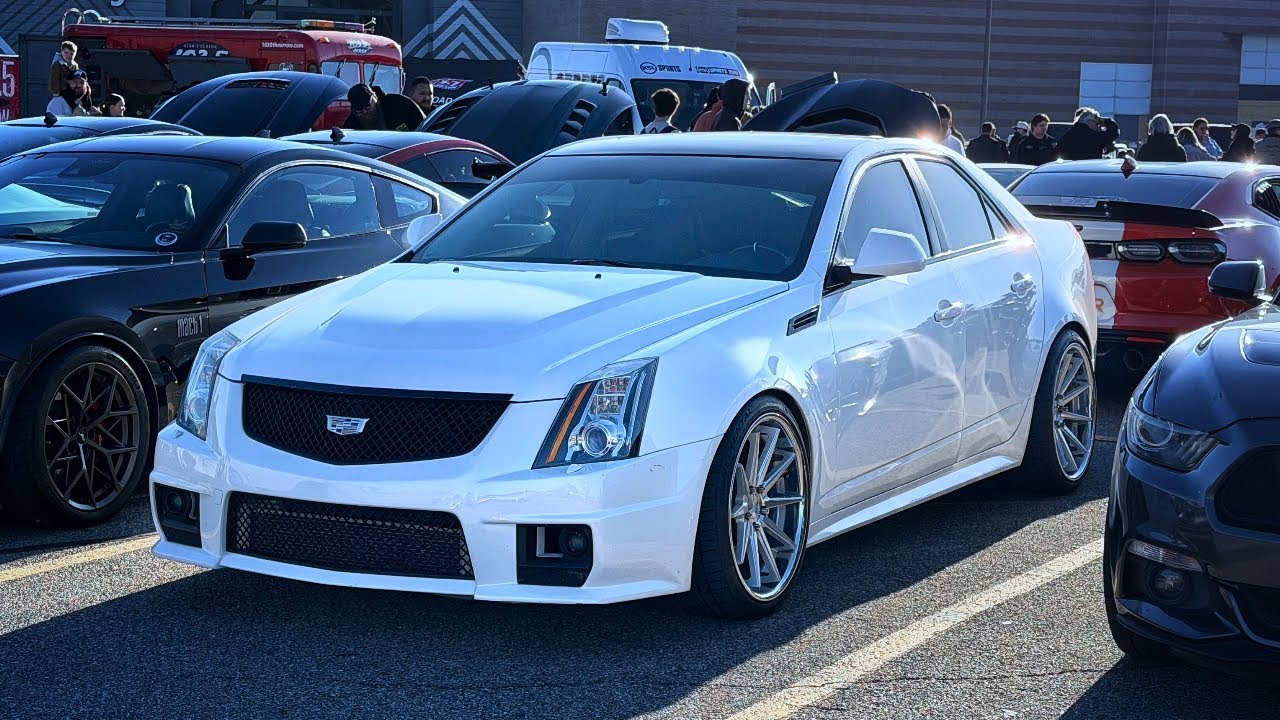 POV: CTS-V CRUISE TO CARS AND COFFEE