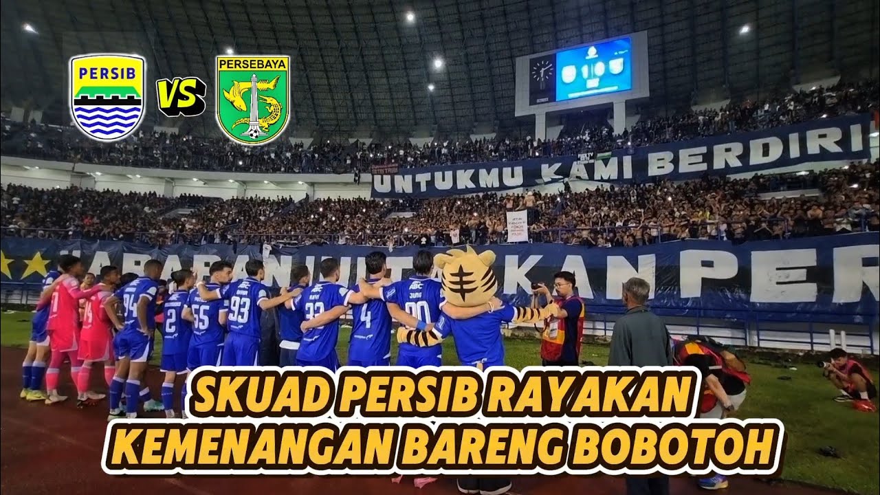 HAYE, REIJNDERS, BARBA & JUNG RASAKAN SUASANA PERDANA VIKING CLAP BERSAMA BOBOTOH DI STADION GBLA