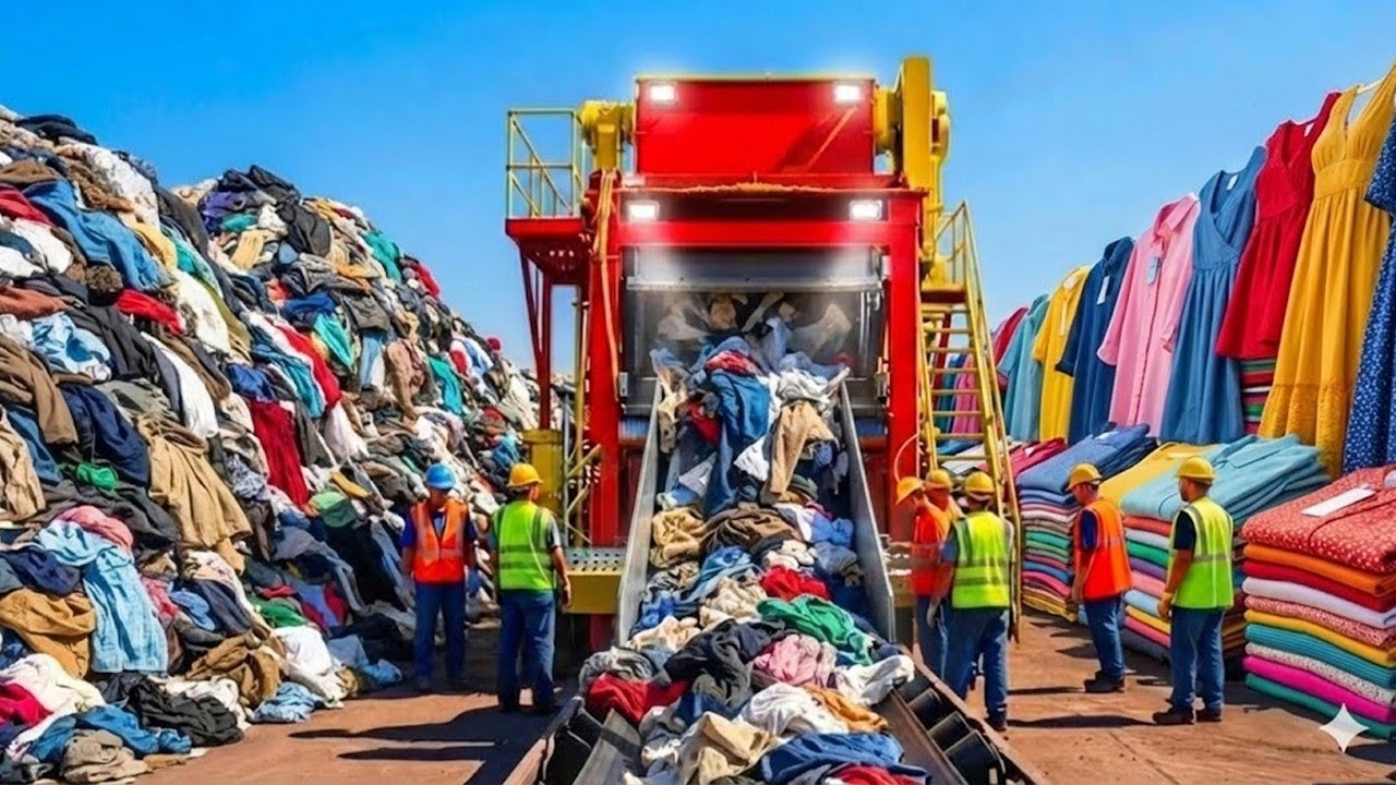 How Ralph Lauren&rsquo;s Recycling Machines Make New Clothes From Used Apparel | World Wide Waste