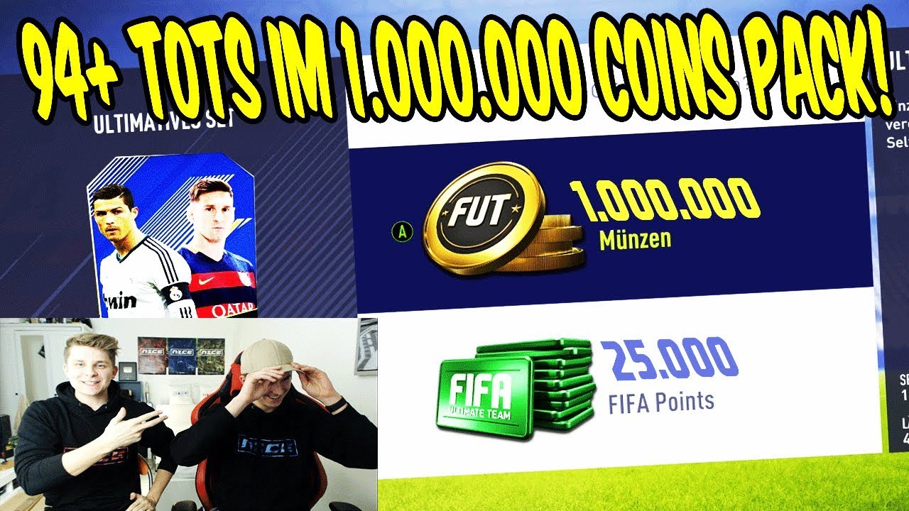 BRUDER zieht BESTEN TOTS 🤑 94+ im 1.000.000 Coins LA LIGA Pack! 🔥 Fifa 18 Pack Opening Ultimate Team