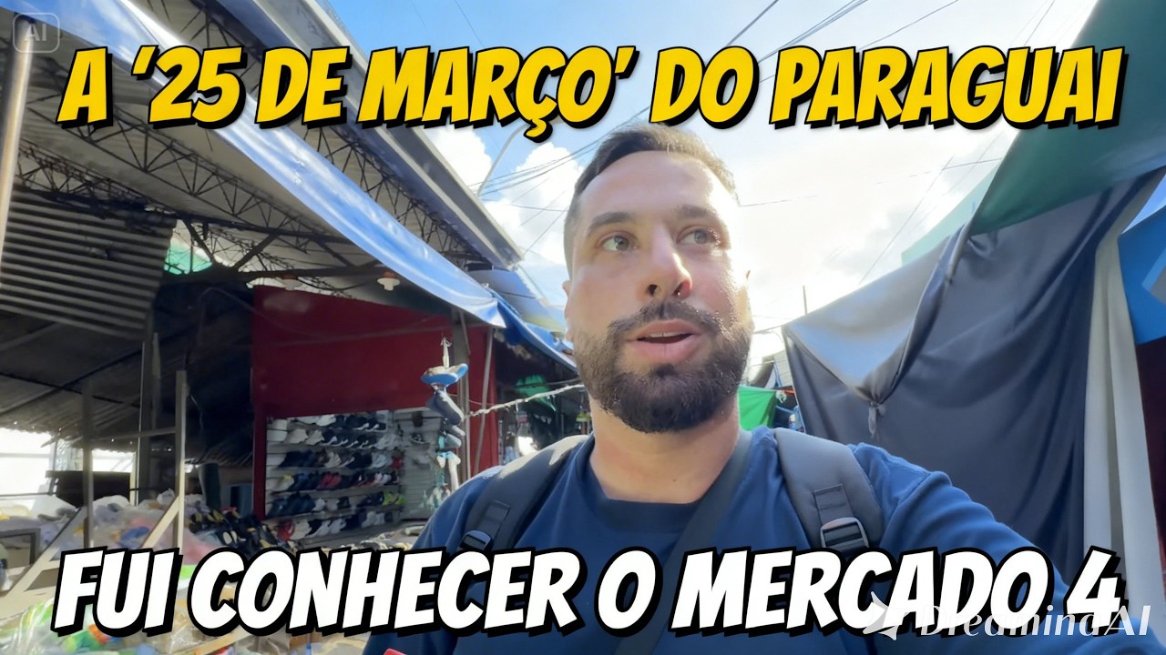 MERCADO 4 em ASUNCIÓN: É melhor (e mais barato) que CIDADE DO LESTE? 🇵🇾