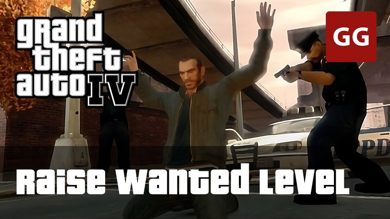 Raise Wanted Level Cheat Code — GTA 4