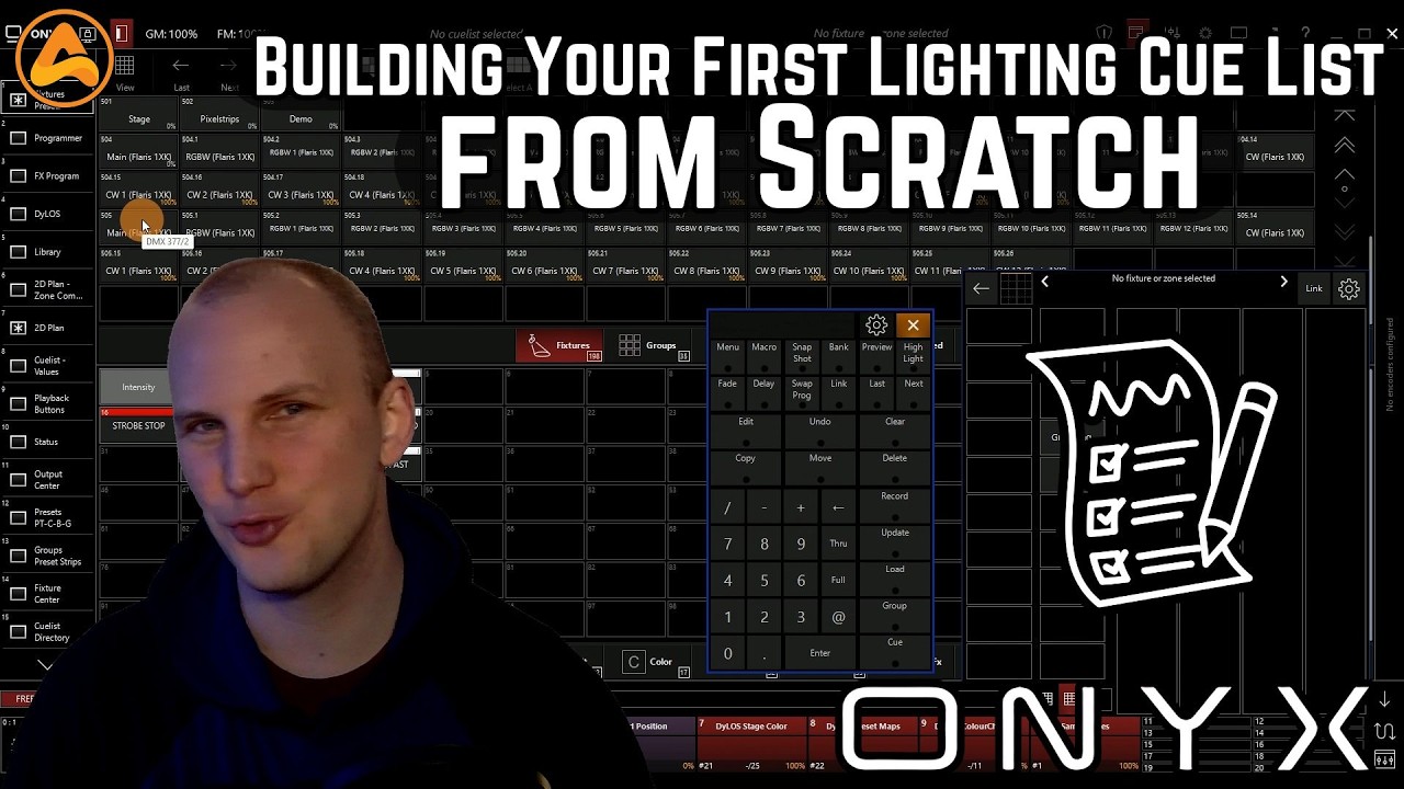 Building Your First Lighting Cue List from Scratch - Where Do You Start With Lighting Programming?