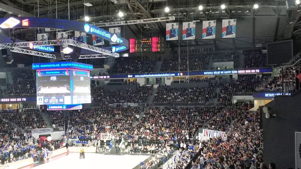 Sinan Erdem Spor Kompleksi &mdash; Anadolu Efes Seyircisi