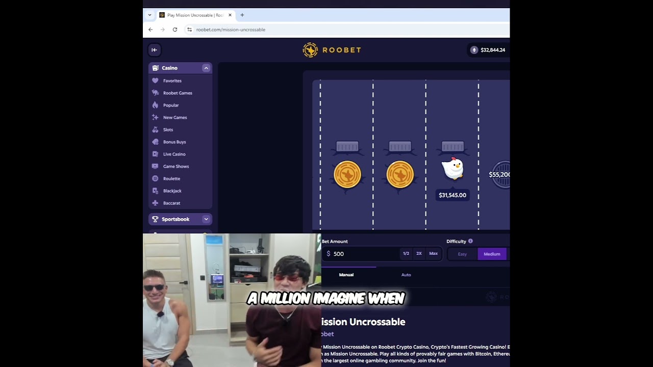 Togi Takes on Roobet’s Mission Uncrossable – INSANE Wins & Close Calls!