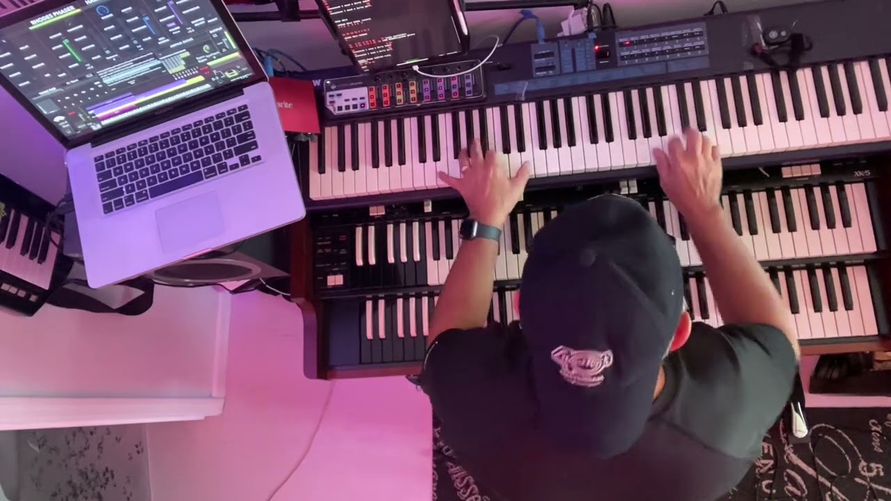 Young Lust by Pink Floyd (cover) keyboard organ tutorial Doug Orlando Mainstage mac