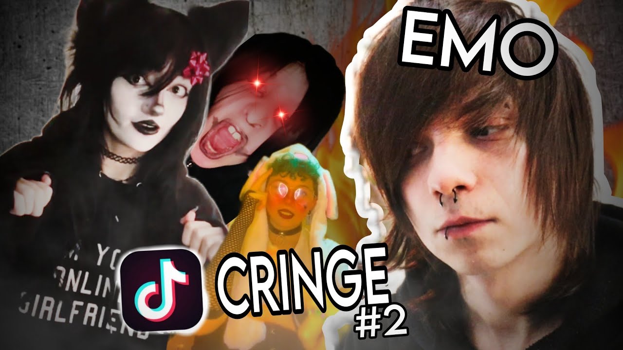 EMO REAGUJE NA ALT CRINGE TIKTOK #2 ‼️💀