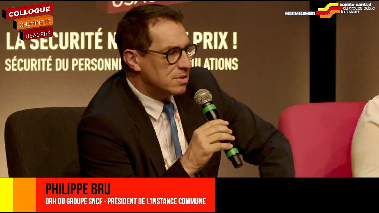 Philippe BRU, DRH Goupe SNCF